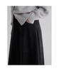 8SECONDS Corduroy Belted Long Skirt Black