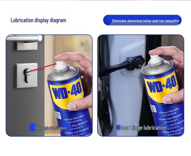 WD40 Rust Remover & Lubricant - Metal Anti-Rust Cleaner W40 Dw40.