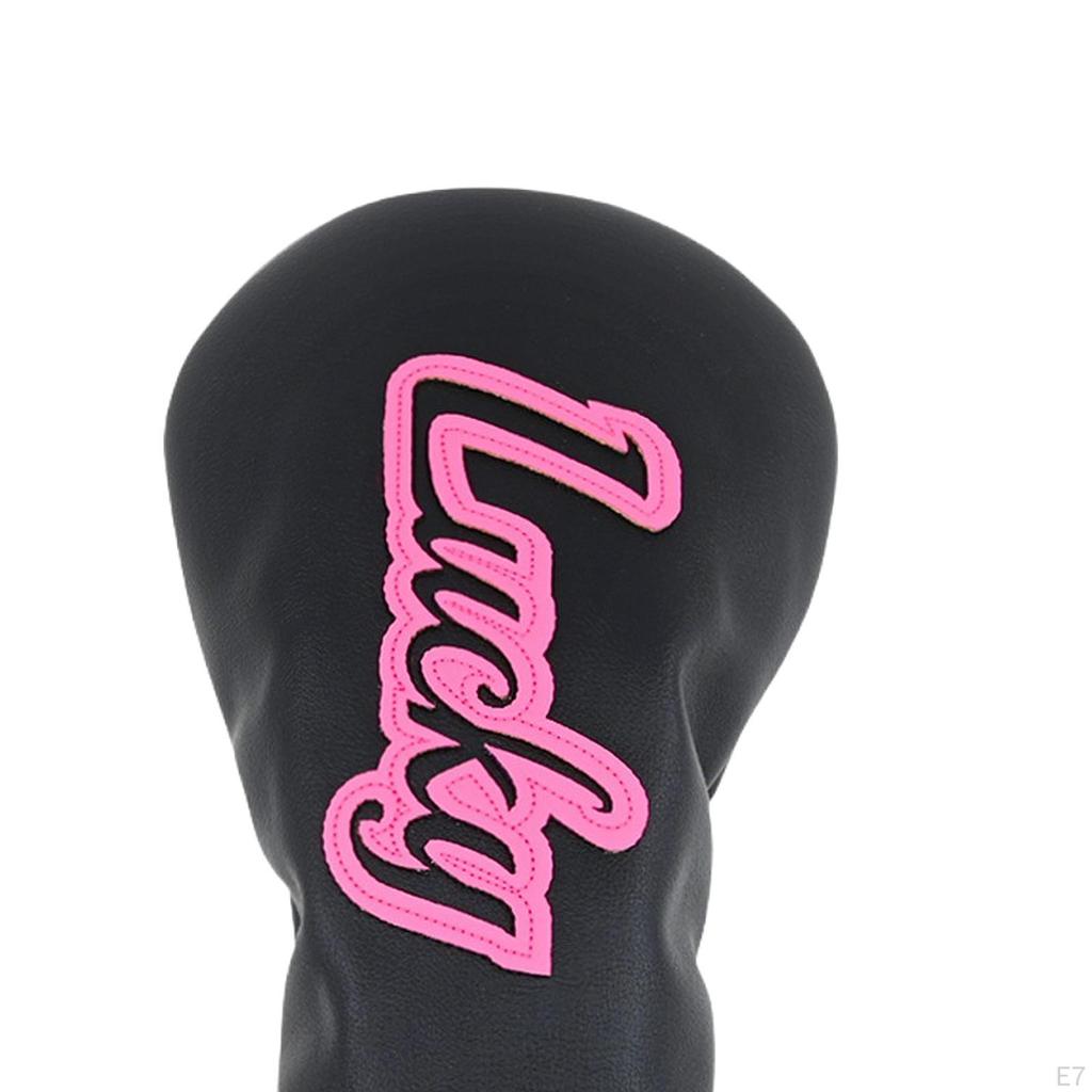 Golf Club Head Cover Anti Scratch Fashion Protective Sleeve Golfer Equipment White A