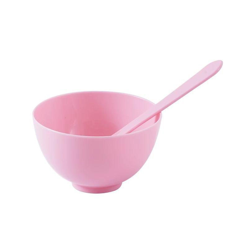 Silikonový štětec na masky a míchací miska pro nanášení a čištění jílových masek