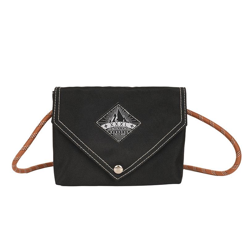 

Trendy brand GAGA bag MINI BAG shoulder messenger bag women s new fashion versatile mobile phone small square bag чорний