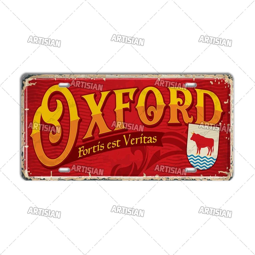 Artisian Britain Scotland Northern Ireland Landmark License Plate England UK Metal Tin Plaque United Kingdom City Car Metal Sign