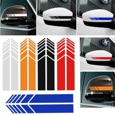 1 Pair Car Styling Auto Suv Vinyl Graphic Car Sticker Rearview Mirror Side Decal Stripe Diy Car Body