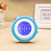 Creative high volume simple three-dimensional LED alarm clock silent luminous electronic clock double ring two sets of alarm clock 0705