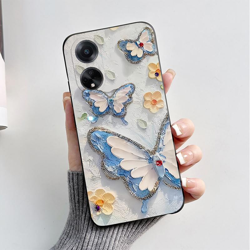 For OPPO A98 5G Case 2023 Cute Cat Cartoon Funny Dog Silicone Soft Back Cover For OPPO F23 CPH2527 OPPOA98 CPH2529 A1 5G Coque