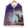 Fortnite Hoodie 3d Print Zipper Sweatshirts Battle Royal Cosplay Costume