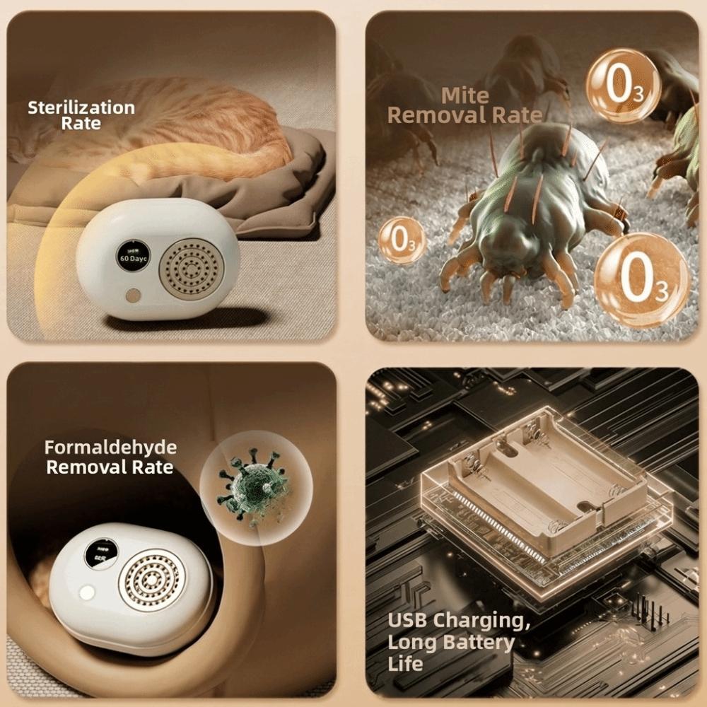 Rechargeable Pet Specific Sterilizer Automatic Deodorizing Purifier  Clothing Sterilization