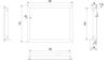 Steel frame for NADIA 13 guillotine