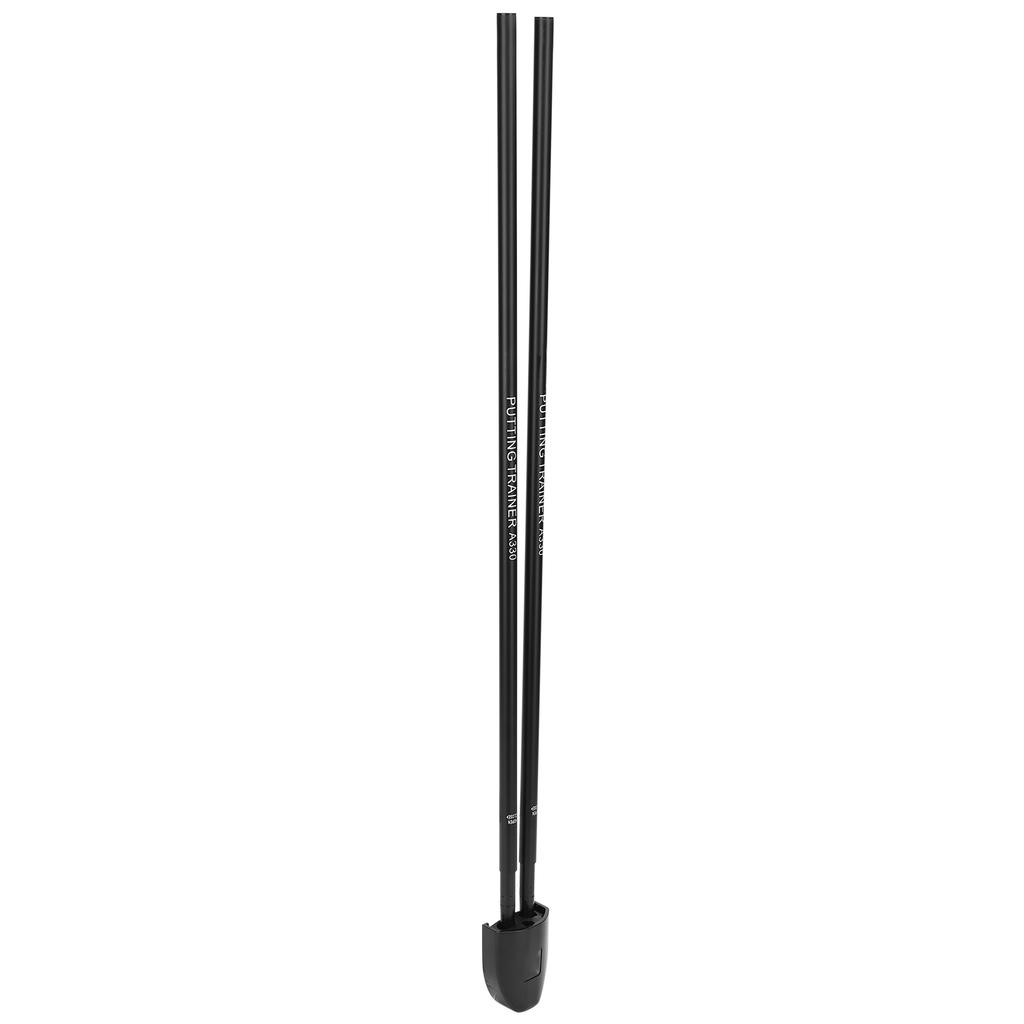 Aluminum Adjustable Length Golf Putter Assist Auxiliary Trainer Direction Stick for Practice