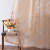 Modern Multi-color Cutout Lace Sheer Curtain for Bedroom, Living Room, Lounge - Rod Pocket Design