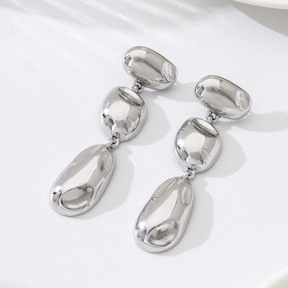 Geometric Dangle Earrings Waterproof Women Earrings Fashion Earring Women серебряный