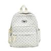 Schoolbag Polka Dot Cute Backpack Japanese ins Simple Versatile Backpack Women's Light Commuter Leisure Travel Student School Bag