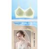 Women Seamless Thin Breathable Back Beauty Wireless Fixed Cup Invisible Bra