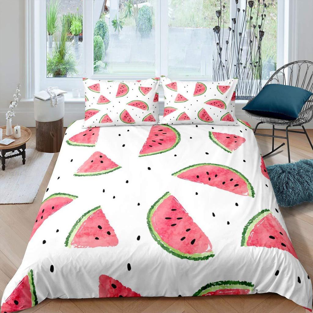 Marine Life Shark Three-Piece Quilt Cover 3D Digital Printing Bedding Set Bed Cover