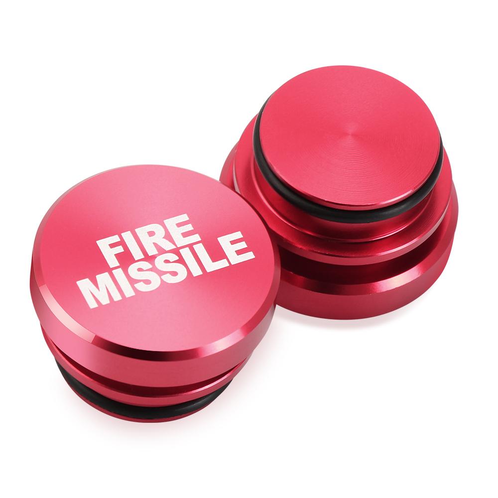 Universal Fire Missile Eject Button Car Cigarette Lighter Cover for Volkswagen VW Golf 4 6 7 GTI Tiguan Passat B5 B6 B7 CC Jetta