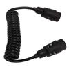 2m Trailer Light Board Extension Cable 7Pin Plug Socket Adapter for Vehicles Caravans RVs