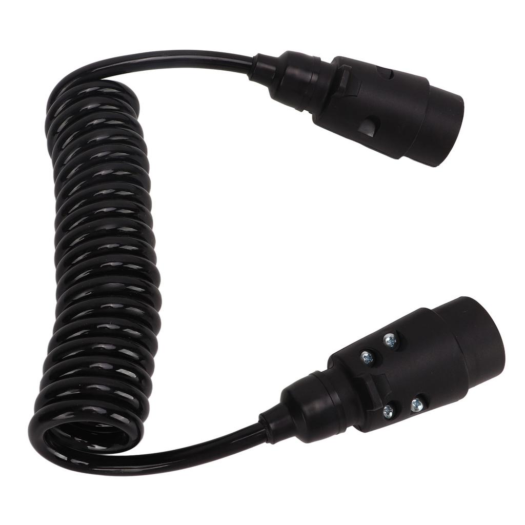 2m Trailer Light Board Extension Cable 7Pin Plug Socket Adapter for Vehicles Caravans RVs