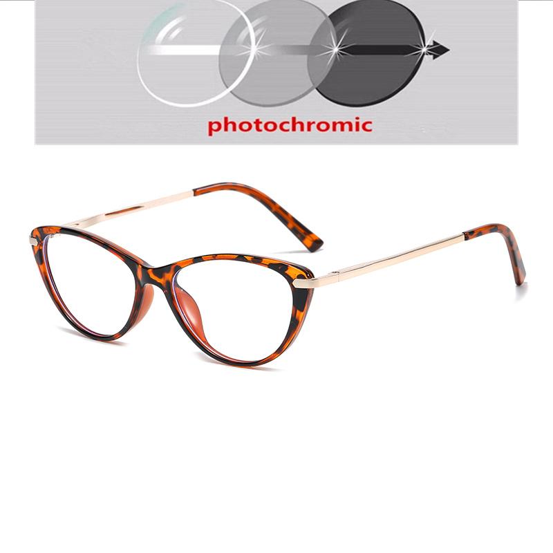 Small Frame Blue Light Blocking Cat Eye Prescription Eyeglasses For The Nearsighted Student Short-sight Eyewear 0 -0.5 -0.75 To -4