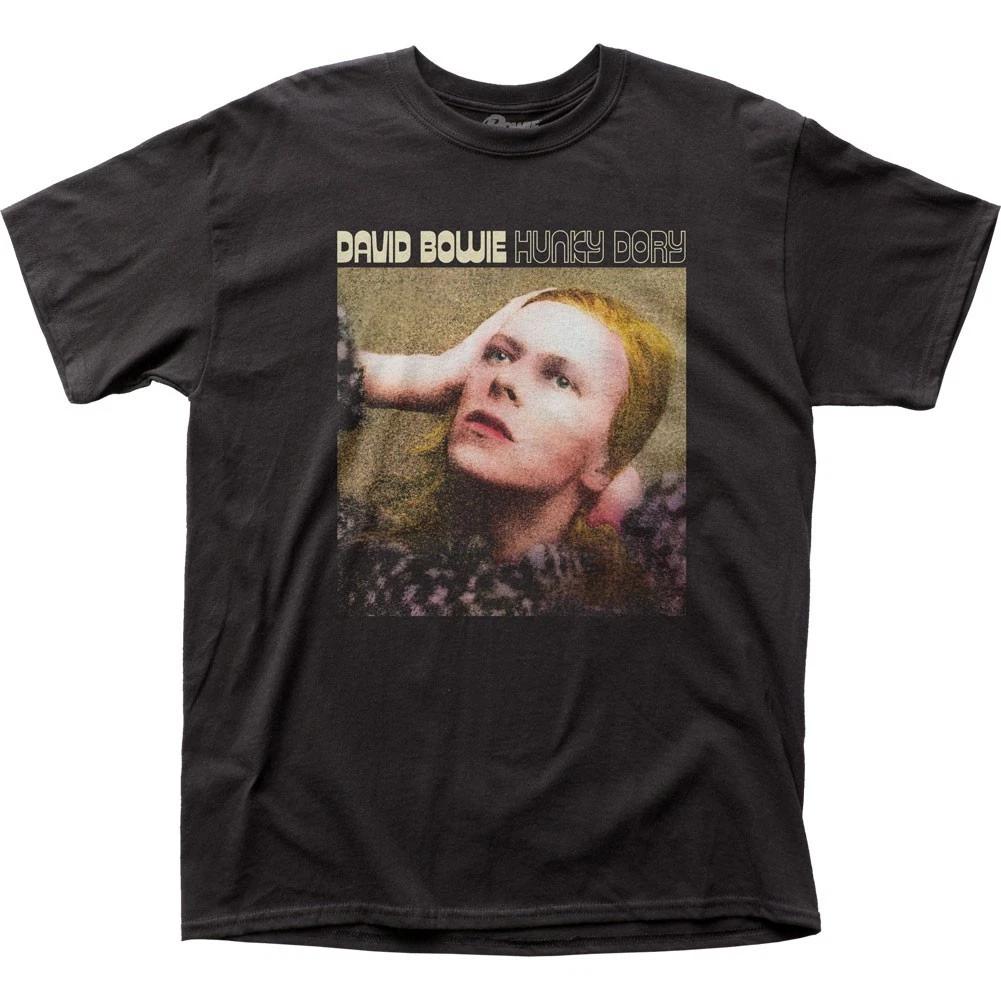David Bowie Hunky Dory Mens T T-Shirt Music Classic Concert Rock Band Tee Black XL