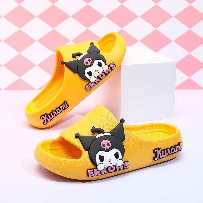 Entzückende Kinderhausschuhe im Cartoon-Stil Bequeme Rutschfeste Weiche Eva-Pantoletten für Mädchen in Verschiedenen Farben und Größen Perfekt für den Heimgebrauch