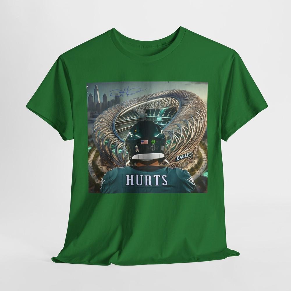 Philadelphia Eagles Jalen Hurts NFL Fan Unisex Cotton T-Shirt Unisex T-Shirt XXXXL