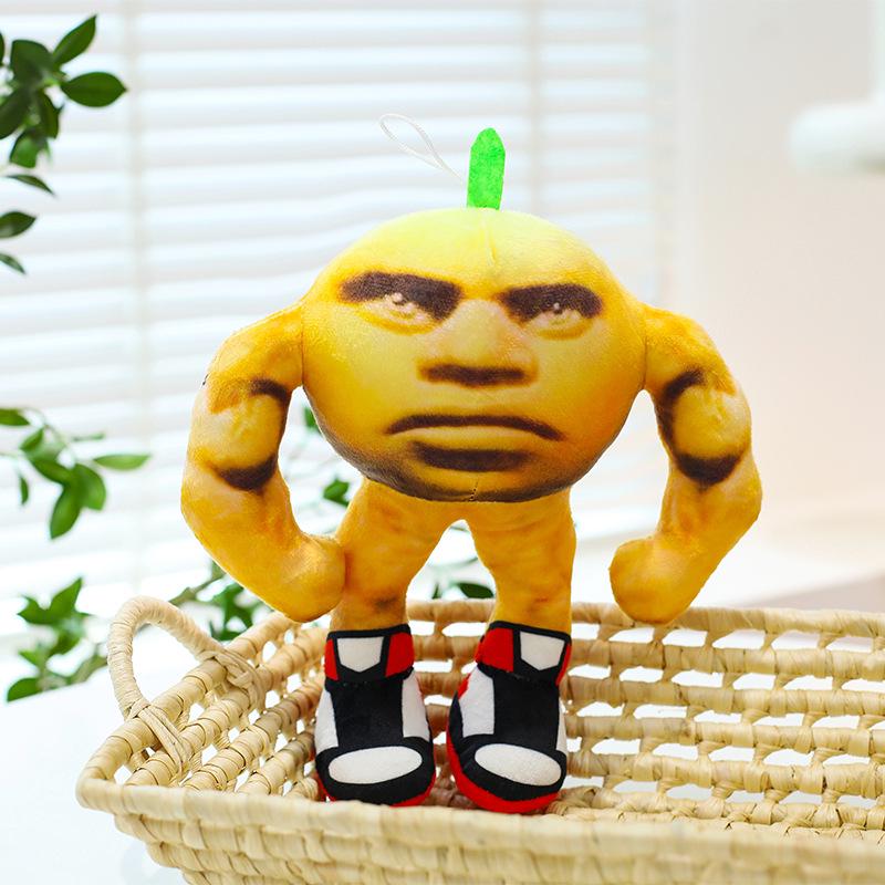 New Hot-Selling Shan Hai Jing Plush Toy Stick Man Shark & Little Ninja for Kids 24-38cm