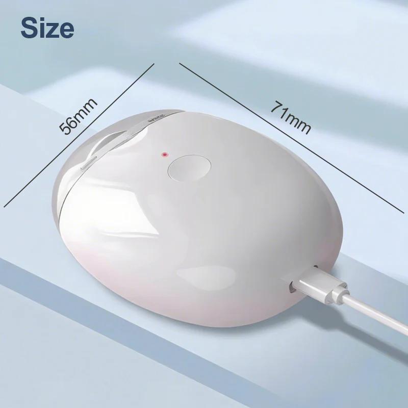 Electric Nail Clipper Grinding and Polishing with Light Automatic Nail Trimmer Rechargeable Nail Cutter Manicure for Baby Adult