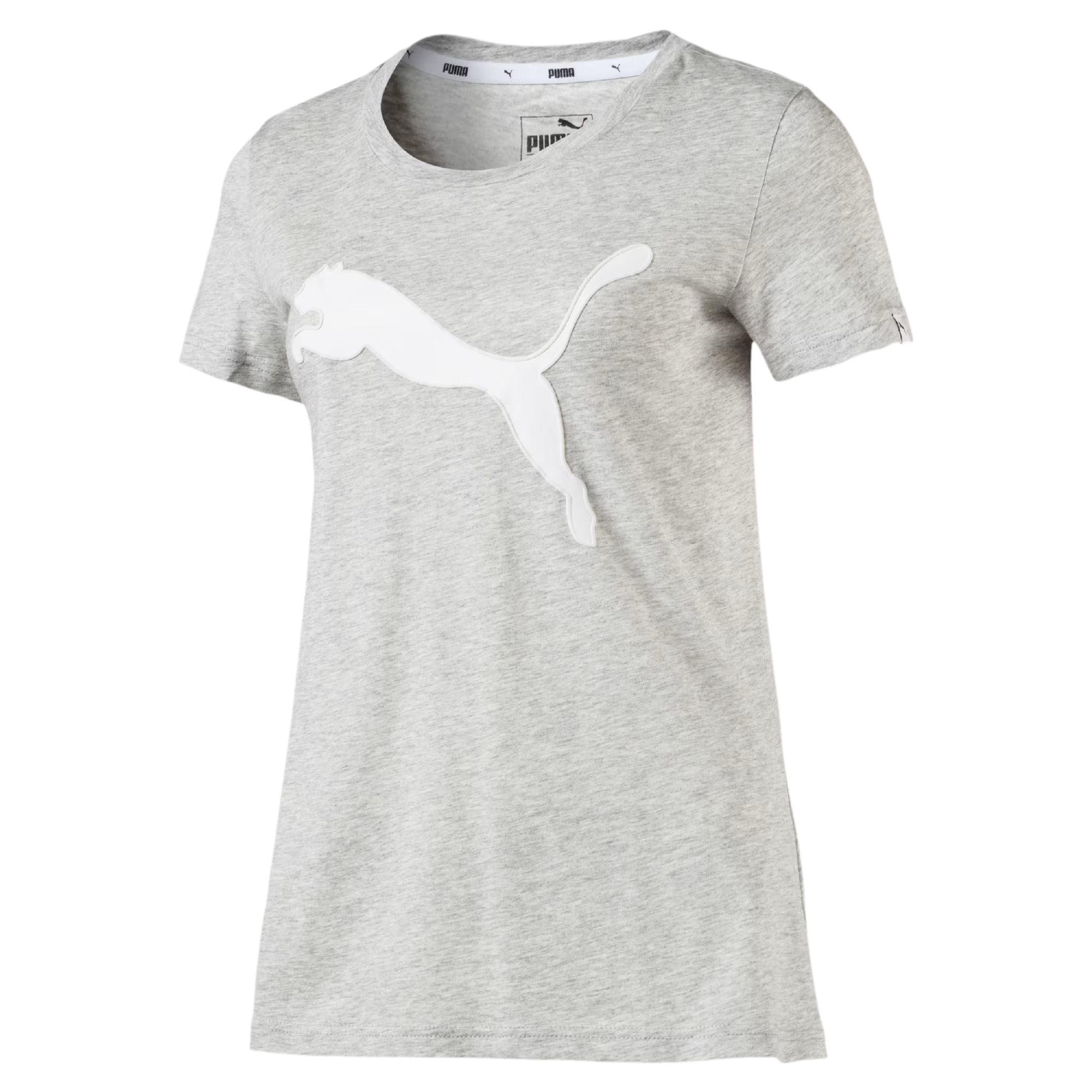 

Puma Athletic Round Neck Slim Fit Breathable Sports Short Sleeve T-Shirt Women Tops 850147-04 S