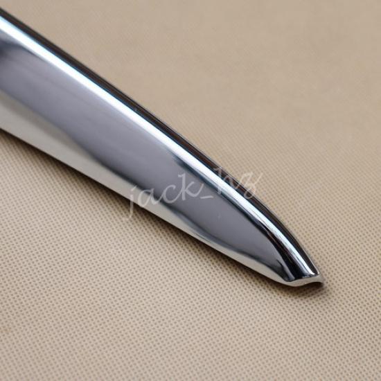 Chrome Front Bumper Grill Cover Fog Light Trims For 2016- Mercedes GLC