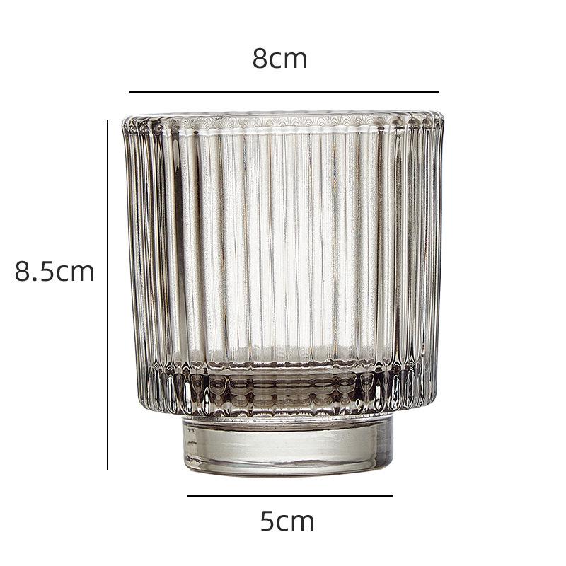 Color-Changing Nordic Glass Candle Holder & Diffuser
