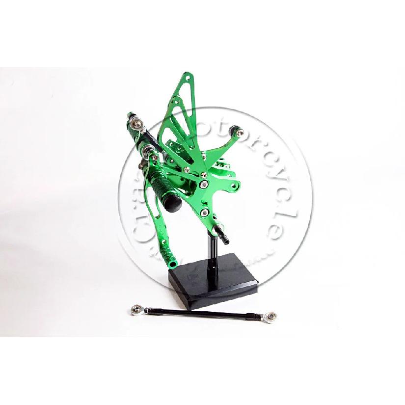 For BMW S1000RR HP4 2009 2010 2011 2012 2013 2014 Motorcycle Footrests CNC Rearset Rear Set Adjustable Foot Pegs Footpeg 09 10
