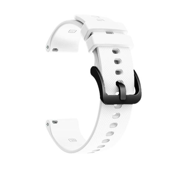 Watch Band 20mm/22mm Plaid Soft Silicone Watchband Wrist Strap Replacement for Garmin Venu SQ/Venu/Vivoactive 3 4/Forerunner 245