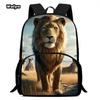 Lion King Schoolbag High Definition Printing Multi-Function Cross-Border Burden Reduction Large Capacity Backpack