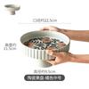 Japanese Style Solid Wood Cake Tray High-Legged Dessert Dish Fruit Platter Home Decorative Serving Tray