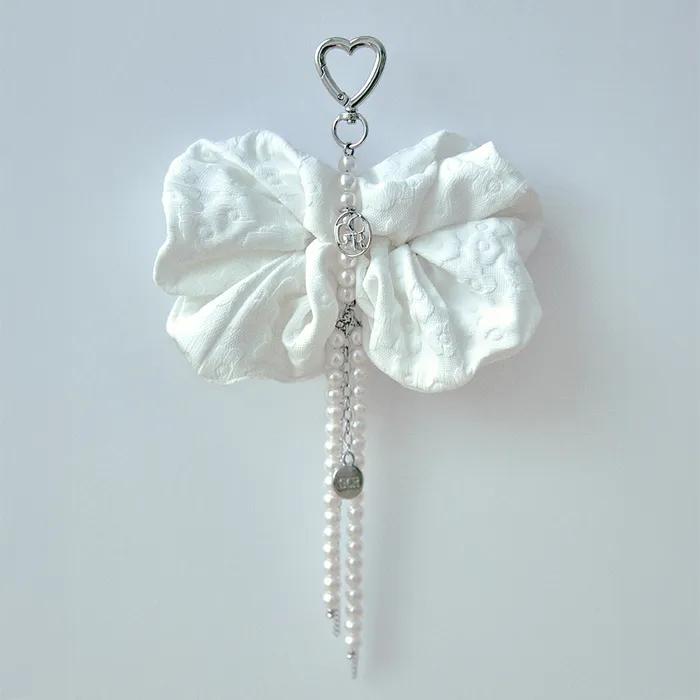Flora Scrunchie - White Scrunchie