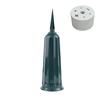 Plastic Flower Vase with Spikes for Cemetery Durable Grave Holder Suitable for Memorial Tombstone Arrangement