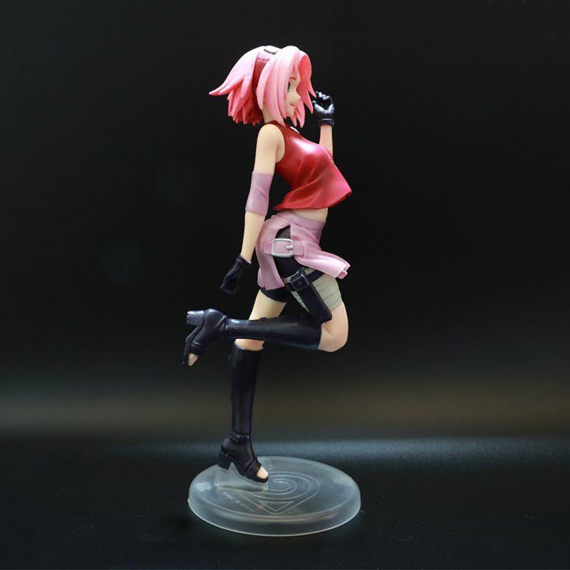 Hochwertige Anime Naruto Shippuden Haruno Sakura PVC Actionfigur Stilvolle Ergänzung für jede Sammlung