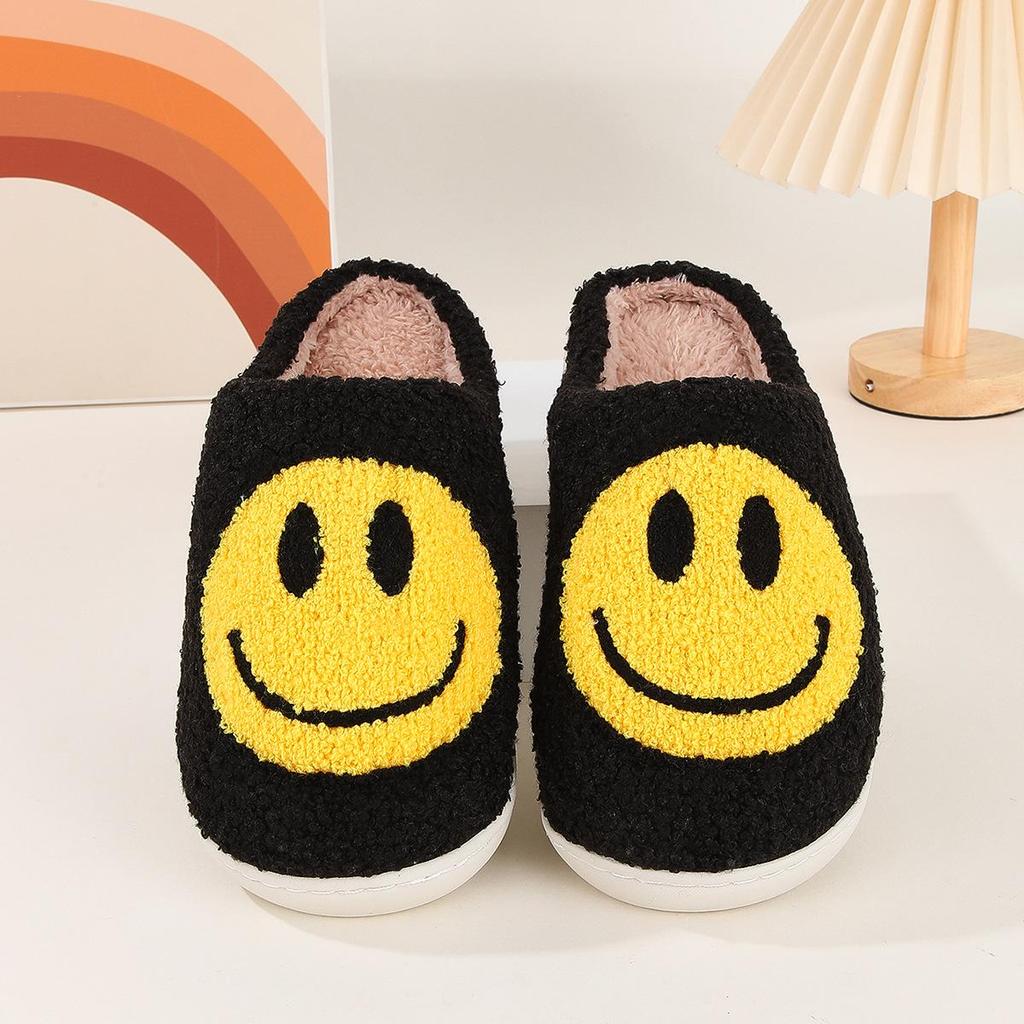 Women's Plush Bear Cotton Slippers - Cute, Thick-Soled, Warm Wool for Autumn & Winter 2023