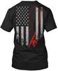 New American Angler Fishing TTshirt Made In the USA Size S To 5XL