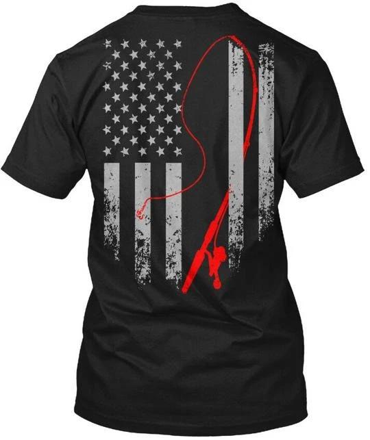 

New American Angler Fishing TTshirt Made in the USA Size S to 5XL S
