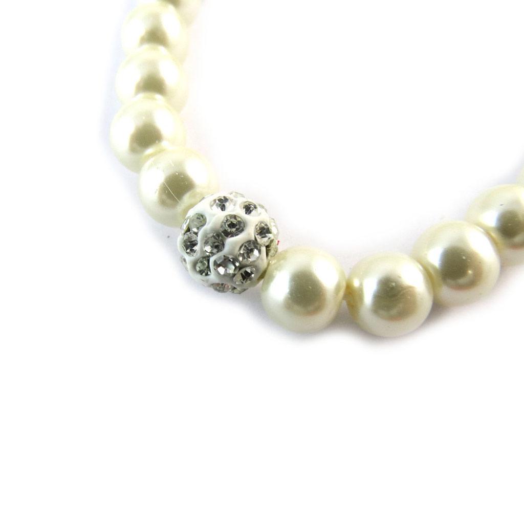 Les Trésors De Lily [N8255] - Ivory 'Sissi' Bracelet