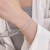 Banyan Tree S925 Silber Luxus Tennisarmband - Unisex, High-End Europäischer und Amerikanischer Stil, Voll Diamant Design