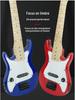 Electric Guitar ST Classic Model, 22 Frets, Suitable for Adults and Children, Entry-Level.