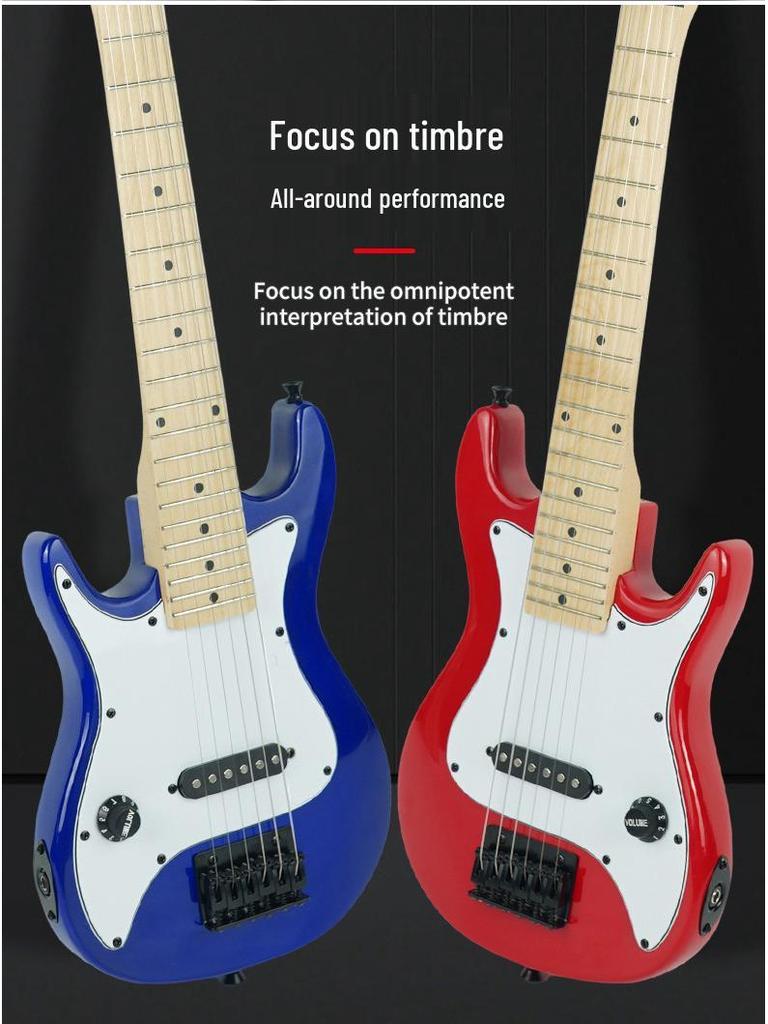 Electric Guitar ST Classic Model, 22 Frets, Suitable for Adults and Children, Entry-Level.