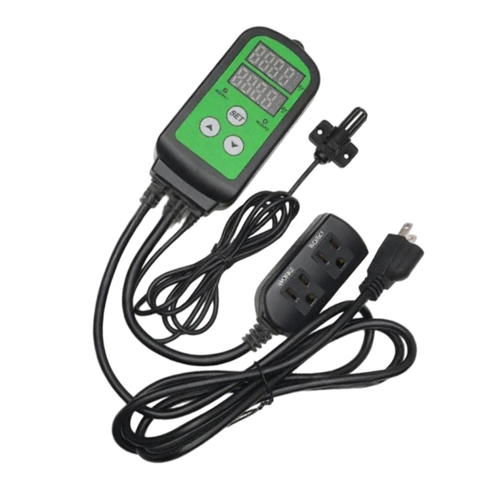 

Precise Automatic Moisture Control Device 1200W 110V For Dehumidifiers Humidifiers in Greenhouses Grow Room Mushroom 1