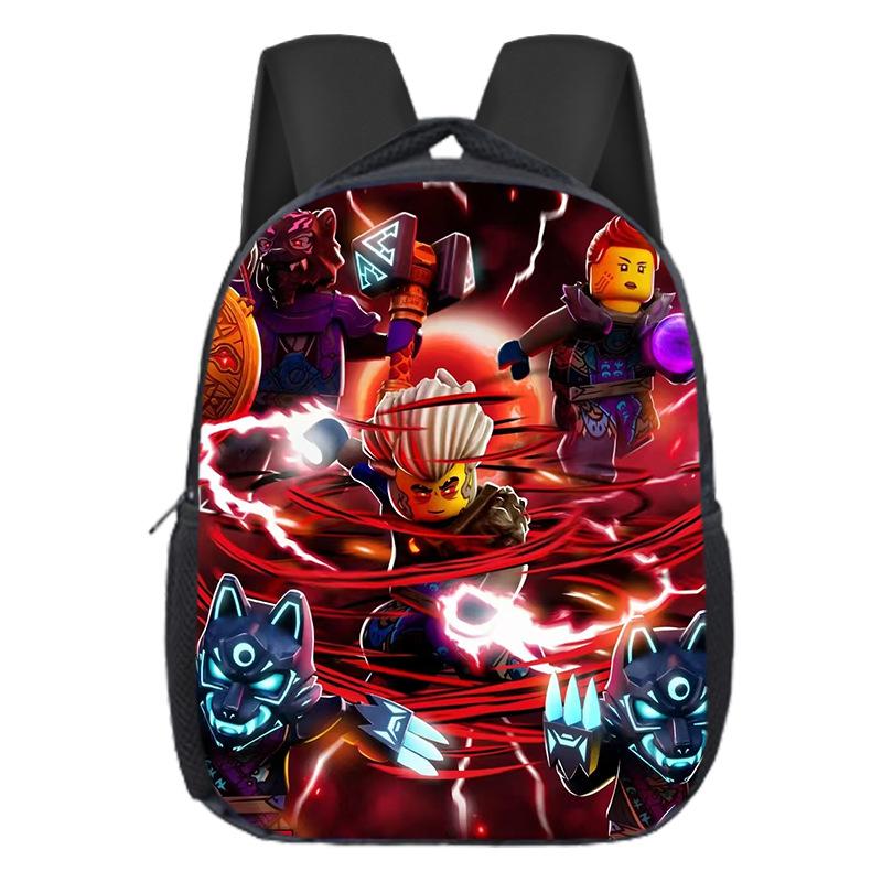 Cute Children'S Schoolbag Diy Cartoon Animation Kindergarten Backpack Burden Reduction Schoolbag