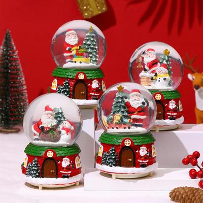 Musical Snowfall Crystal Ball: Christmas Gift for Girlfriend