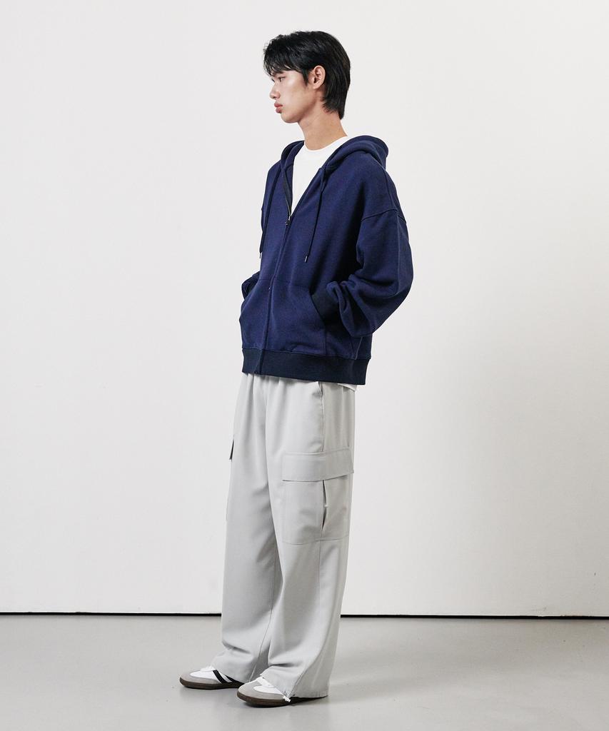 WHOLOVESART Daily Cargo Elastic String Pants Stone Beige