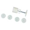 Mooncake Stamps DIY Mooncake Molds Plastic Mooncake Tool Hand Pressure Plastic Material Baking Accessories for Kitchen