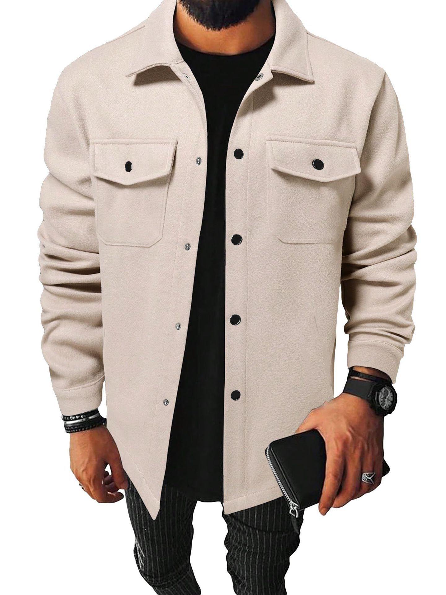 

2026 European and American Men s Casual Summer Shirt - Youth Style, In Stock XXXL абрикосовий